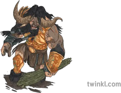 Minotaur Creature Man Bull Greece Greek Mythology Mps Ks2 Demon Png Minotaur Png