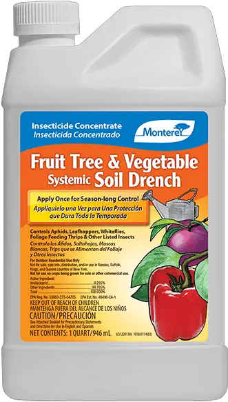Fruit Tree U0026 Vegetable Systemic Soil Drench Monterey Lawn Cherry Png Fruit Tree Png