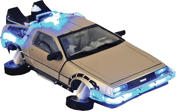 Future Transparent Png Back To The Future Delorean Back Of Car Png